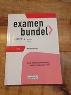 Examenbundel Nederlands VWO 2015/2016, VWO, M. Reints, P. Merkx, Nederlands, Ophalen