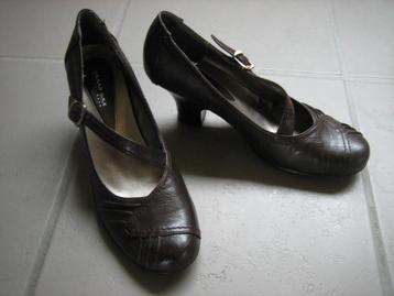 Nieuw! Elegante bruin leren pumps van TREND ONE 39 Snazzeys beschikbaar voor biedingen