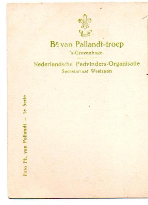 's Gravenhage Bn v Pallandt troep Patrouille leider vertelt, Verzamelen, Ansichtkaarten | Nederland, Ongelopen, Zuid-Holland, Ophalen