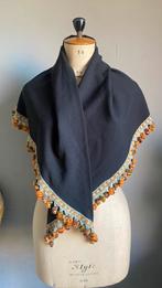 Sjaal met bolletjesband, Antiek en Kunst, Antiek | Kleding en Accessoires, Ophalen of Verzenden