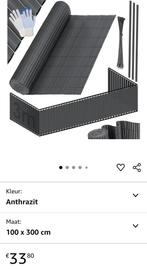 Pvc windscherm. Antraciet, merk kesser!, Ophalen, Kunststof, 100 tot 150 cm, Nieuw