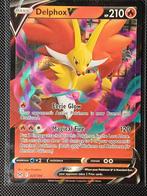 Delphox V 027/196 Lost Origin - Pokémonkaart, Ophalen of Verzenden, Zo goed als nieuw, Losse kaart