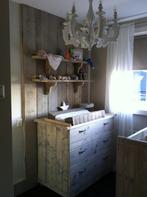 Complete steigerhouten babykamer, Kinderen en Baby's, Kinderkamer | Complete kinderkamers, Ophalen, Zo goed als nieuw, Jongetje of Meisje