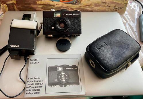 Rollei 35 Led in Nieuwstaat, Audio, Tv en Foto, Fotocamera's Analoog, Zo goed als nieuw, Compact, Overige Merken, Ophalen