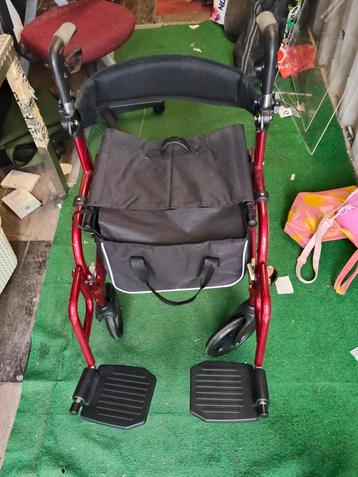 ROLLATOR / ROLSTOEL (ZIE BESCHRIJVING) beschikbaar voor biedingen
