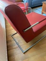 Lederen rode stoelen, Ophalen, Zo goed als nieuw