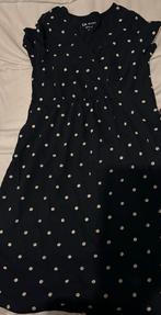 Leuke blauwe jurk met stippen - C&A Mama - Maat S, Kleding | Dames, Jurken, Blauw, Ophalen of Verzenden, Zo goed als nieuw, Knielengte