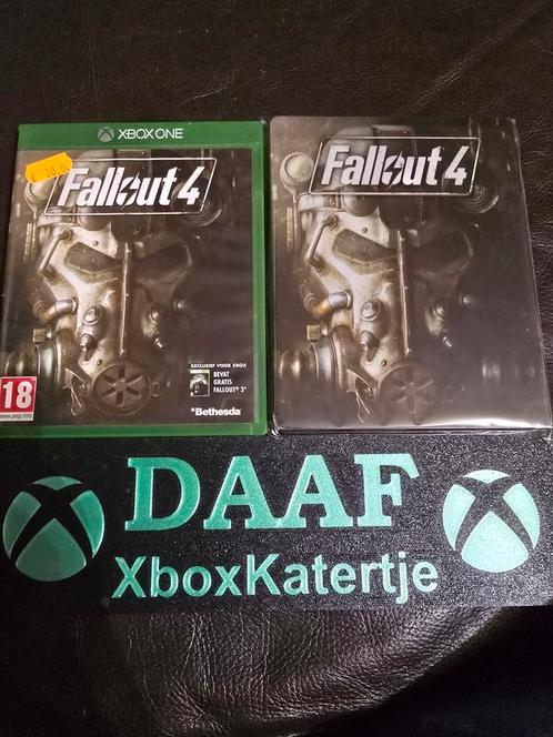 Fallout 4 steelcase - xbox one & series x, Spelcomputers en Games, Games | Xbox One, Zo goed als nieuw, Avontuur en Actie, 1 speler