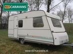 Caravelair Brasilia 416 / stapelbed / 5-persoons, Dwars-stapelbed, Bedrijf, Treinzit, Caravelair