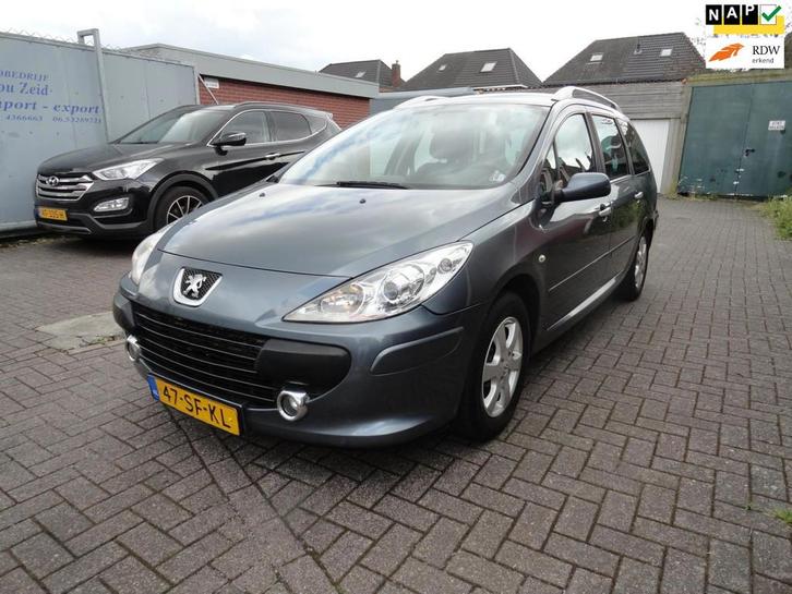 Peugeot 307 SW 1.6-16V 7 PERS CLIMA PANORAMA, Auto's, Peugeot, Bedrijf, Te koop, Airbags, Airconditioning, Centrale vergrendeling