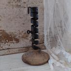 Antiek Franse kandelaar rat de cave, Antiek en Kunst, Ophalen of Verzenden