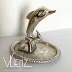 Vintage, retro, brocante ringhouder sieraden dolfijn, Antiek en Kunst, Ophalen of Verzenden