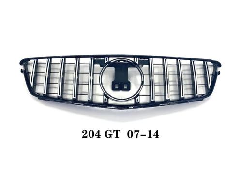 W204 GT R GRILLE | Mercedes-Benz C-Class | 2007-2014 |chrome, Auto diversen, Tuning en Styling, Ophalen of Verzenden