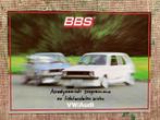 Nederlandse brochure originele BBS lichtmetalen velgen 1982, BBS, Ophalen of Verzenden, Zo goed als nieuw, Overige merken