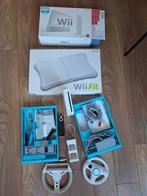 Nintendo wii met 1 controller, accessoires en balance board, S, Met games, Ophalen of Verzenden, Zo goed als nieuw