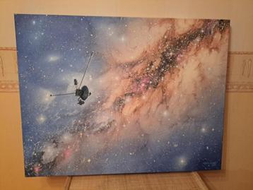 Canvas poster Voyager Spacecraft  beschikbaar voor biedingen