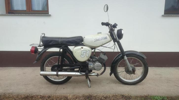 Te koop Simson S51, Fietsen en Brommers, Brommers | Oldtimers, Overige merken, Maximaal 45 km/u, Ophalen