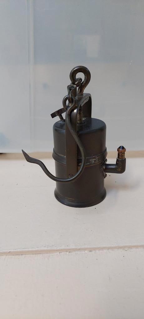 messing olielamp, Antiek en Kunst, Antiek | Lampen, Ophalen of Verzenden