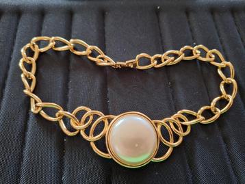 Vintage Helena Rubinstein Gouden Ketting beschikbaar voor biedingen