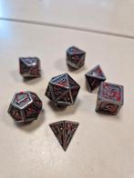 D&D Metalen Dobbelstenen set 7 stuks, Hobby en Vrije tijd, Gezelschapsspellen | Overige, Ophalen of Verzenden, Zo goed als nieuw