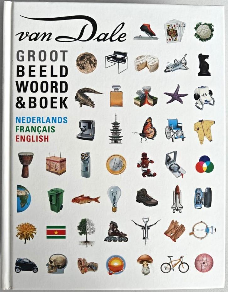 Van Dale: Groot Beeld Woord & Boek. Nederlands/Frans/Engels., Boeken, Woordenboeken, Zo goed als nieuw, Overige uitgevers, Ophalen of Verzenden