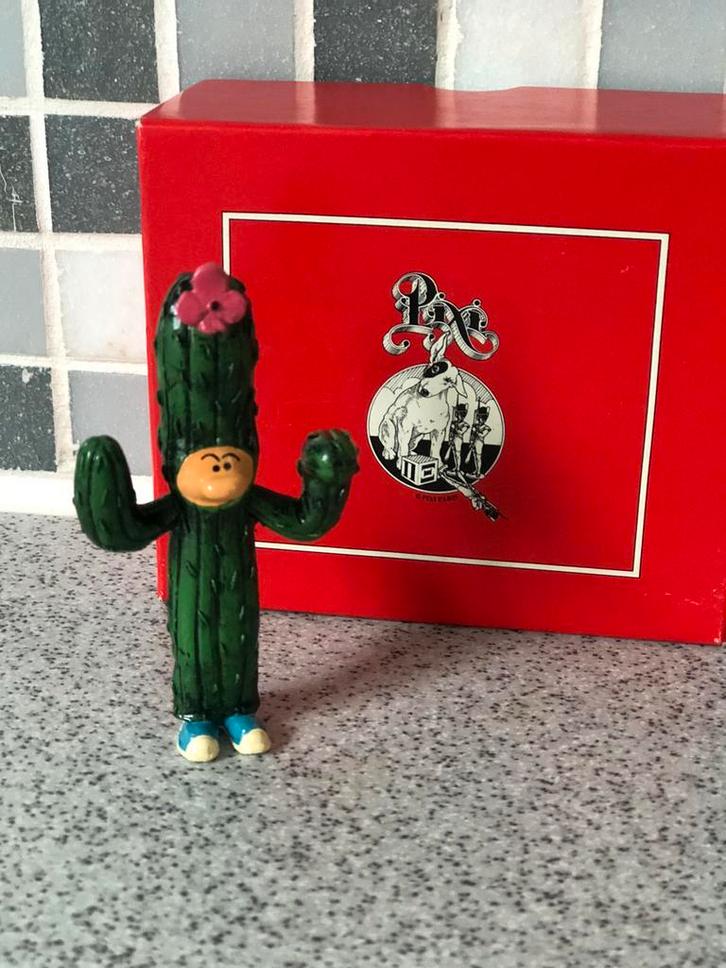 Gaston cactus pixi, Verzamelen, Stripfiguren, Zo goed als nieuw, Beeldje of Figuurtje, Asterix en Obelix, Ophalen of Verzenden