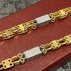 14k gouden ketting magnum massief schakel, Ophalen of Verzenden, Nieuw, Goud