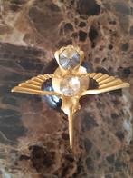 Kolibrie op bol, Verzamelen, Swarovski, Ophalen of Verzenden, Zo goed als nieuw, Figuurtje