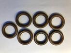 Gordijnringen Donker Hout - Ring voor roede 20 mm - NIEUW -, Ophalen of Verzenden, Nieuw, Bruin