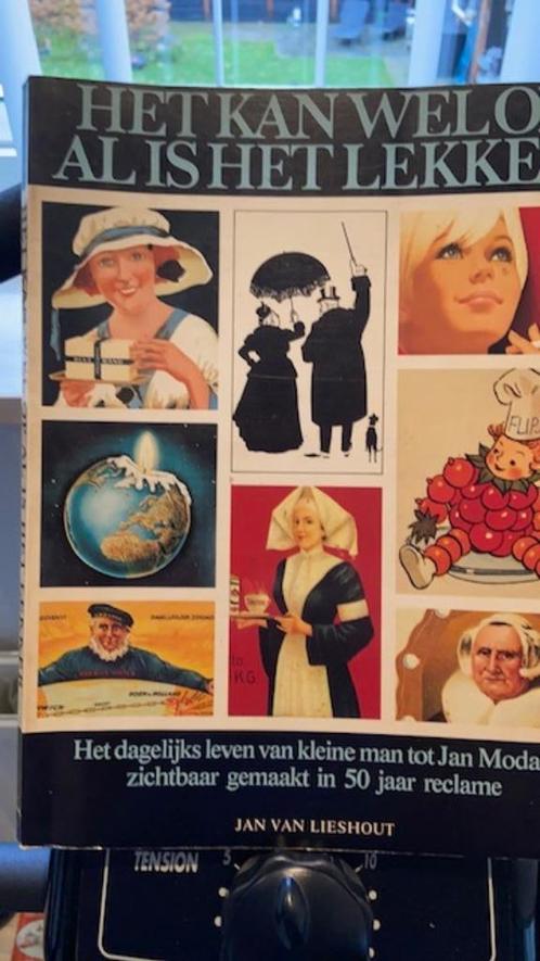 boek "het kan wel op, al is het lekker" 50 jaar reclame, Verzamelen, Merken en Reclamevoorwerpen, Zo goed als nieuw, Overige typen