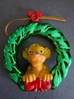 Ah Disney Lion King Simba ornament krans, Ophalen of Verzenden, Leeuwenkoning of Jungle Boek, Zo goed als nieuw, Beeldje of Figuurtje