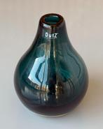 Dikwandige glazen Dutz designvaas, Huis en Inrichting, Woonaccessoires | Vazen, Minder dan 50 cm, Verzenden, Blauw, Glas