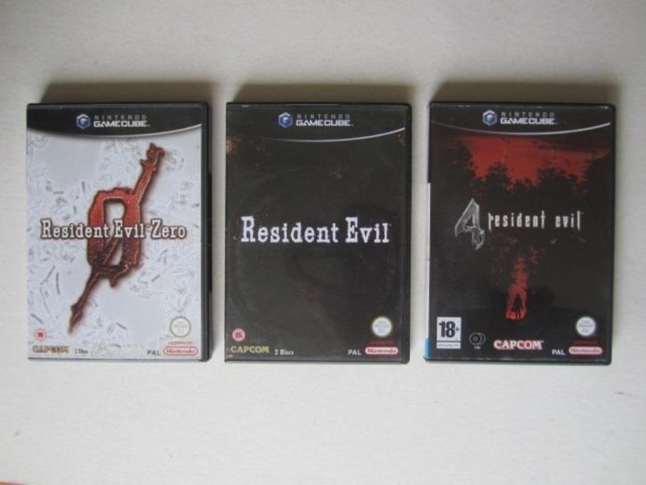 Resident Evil zero 0 of 1 of 4 Nintendo Gamecube, Spelcomputers en Games, Games | Nintendo GameCube, Zo goed als nieuw, Avontuur en Actie