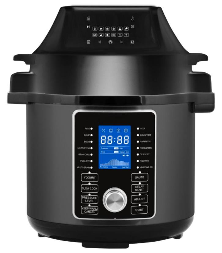 Multicooker met Airfryer - Slowcooker - Rijstkoker, Witgoed en Apparatuur, Slowcookers, Nieuw, Ophalen of Verzenden