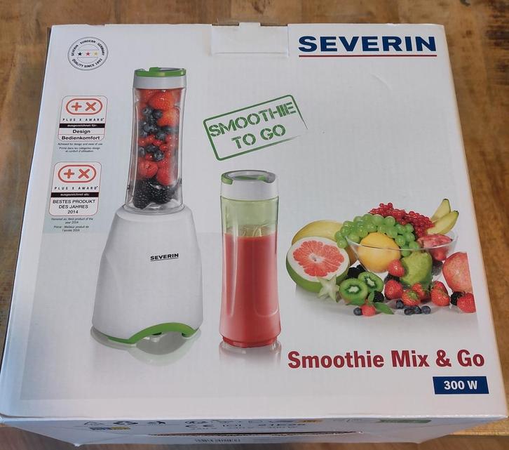 Severin Smoothie Mix & Go Blender, Witgoed en Apparatuur, Blenders, Nieuw, Ophalen of Verzenden
