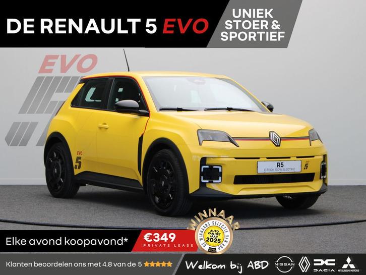 Renault 5 EVO Urban Range 120pk 40 kWh | Exclusief bij ABD |, Auto's, Renault, Bedrijf, Te koop, ABS, Airbags, Airconditioning