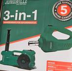 Jungwille 3-in-1 Elektrische Krik 5 Ton, Ophalen, Nieuw, Elektrisch, Garagekrik