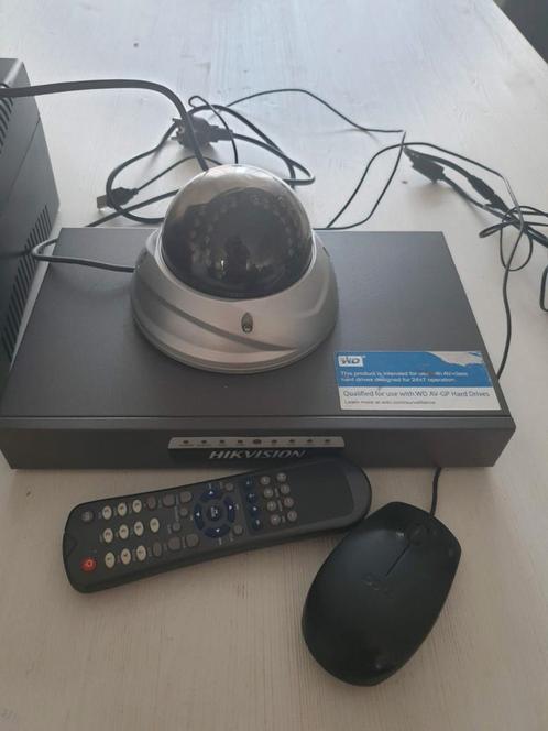 Hikvision opname systeem + SK-V251IRD dome 13MP, Audio, Tv en Foto, Videocamera's Digitaal, Zo goed als nieuw, Overige merken