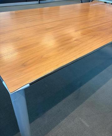 luxe houten bureau tafel