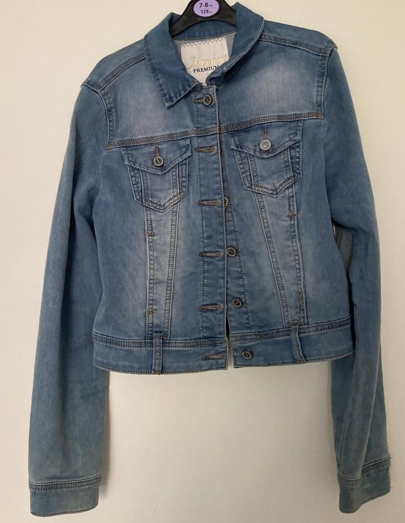 MONDAY PREMiUM spijker jack maat S, Blauw, Ophalen of Verzenden, Zo goed als nieuw, Maat 36 (S)