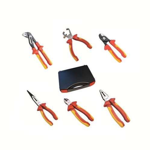 VDE Germat Tangen Set 6-delig Knip - Combinatie - Punt - Str, Hobby en Vrije tijd, Knutselen, Nieuw, Gereedschap of Toebehoren