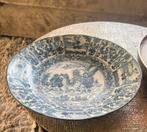 Makkum aardewerk antiek groot bord, Ophalen of Verzenden