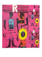 Vintage poster Haags Gemeentemuseum Nieuwe Realisten 1964, Ophalen of Verzenden, Gebruikt, A1 t/m A3, Rechthoekig Staand
