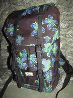 Hershel rugtas met laptopvak rugzak bloemenprint veel ruimte, 40 cm of meer, Gebruikt, Ophalen of Verzenden, Overige merken