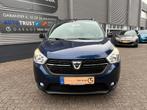 Dacia Lodgy 1.6 SCe 102PK 7personen Airco,CruiseControl,Navi, Voorwielaandrijving, Stof, Gebruikt, Zwart