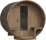 barrelsauna, saunabarrel, ton sauna, buitensauna, Nieuw, Complete sauna, Ophalen, Fins of Traditioneel