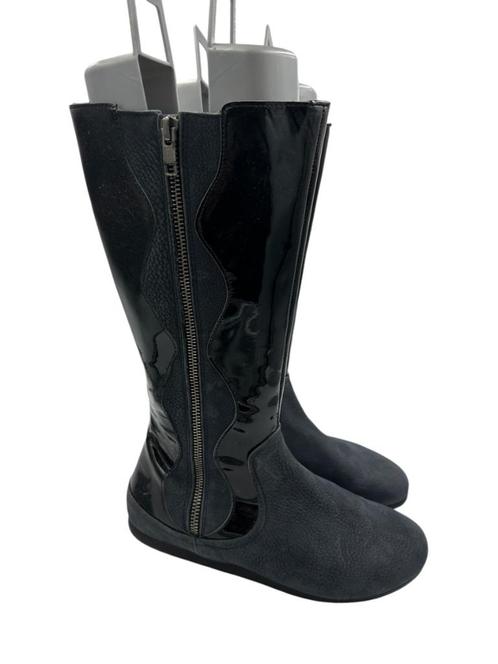 Jan Jansen laarzen 37, Kleding | Dames, Schoenen, Zo goed als nieuw, Hoge laarzen, Blauw, Ophalen of Verzenden