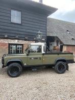 Land Rover 110 pickup defender 1986 oldtimer cabrio, 2500 cc, Lederen bekleding, Zwart, Leder