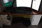 IKEA Alex x2 & IKEA KARLBY Desk Set (186cm), Ophalen, Gebruikt, Bureau