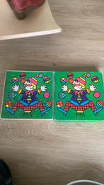 Houten puzzel clown, Kinderen en Baby's, Speelgoed | Kinderpuzzels, Ophalen of Verzenden, Zo goed als nieuw